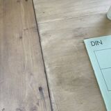 Oval pine farm table with 2m extensions