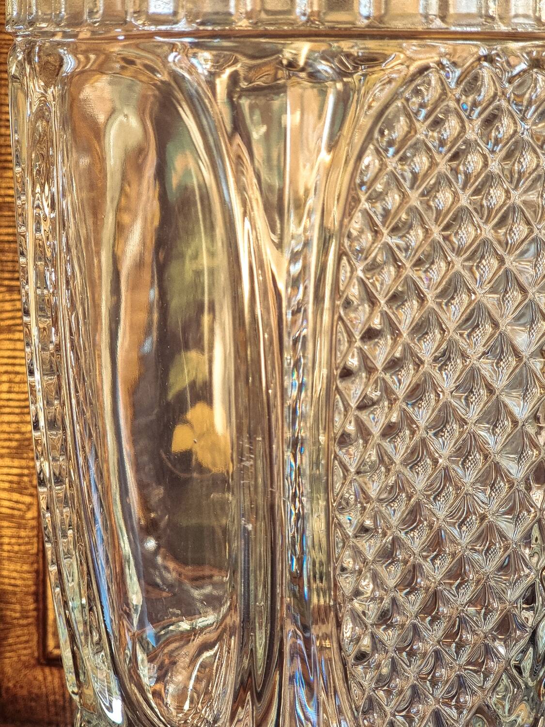 Oberglas crystal vase