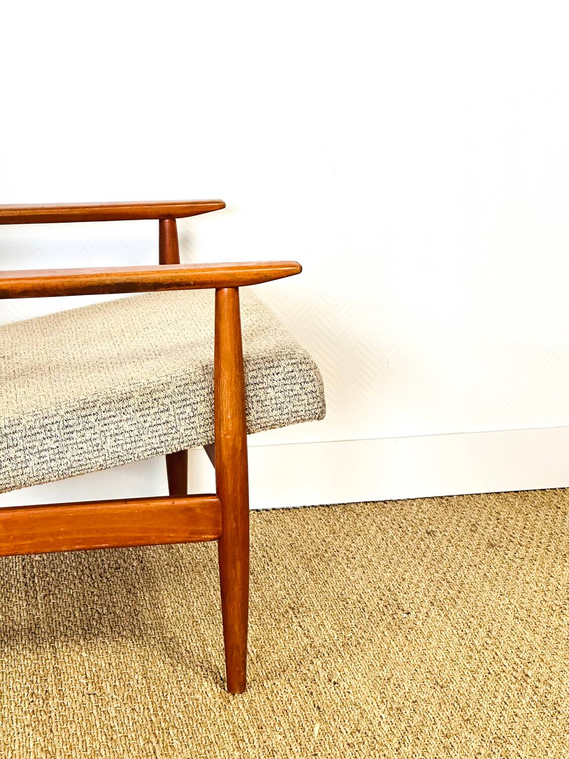 Scandinavian teak armchair 1960