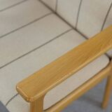 Pair of danish highback chairs by domus danica