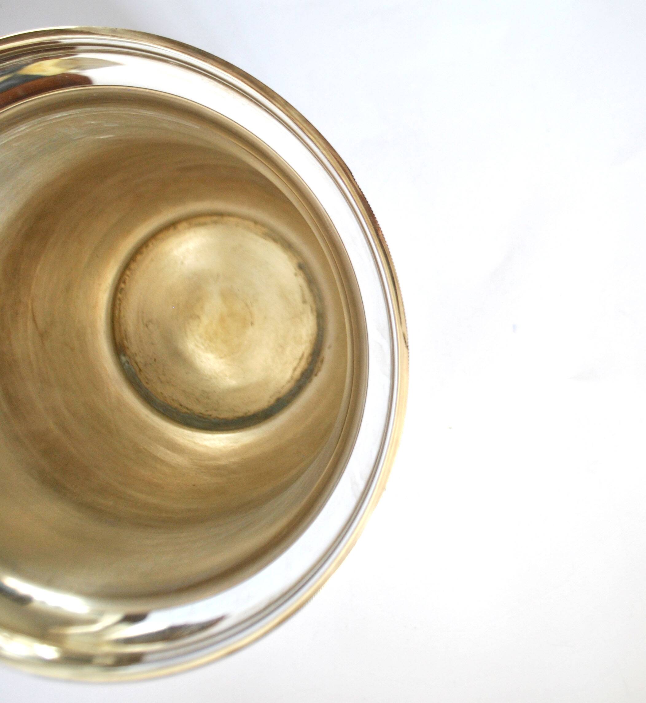 Vintage silver-plated champagne bucket Ice cooler Bar