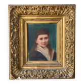 19th century portrait signed