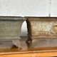 Pair of cast iron planters of the nineteenth century - planter