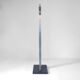 Midcentury modern sculptural Italian coat rack, Acerbis design