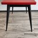 Ancienne table tolix en métal 1950 /60 vintage table de café bistro