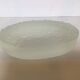 Frosted glass ashtray tray