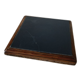 Ceramic and wood trivet