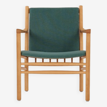 Beech armchair, Danish design, 1970s, designer: Erik Ole Jørgensen, manufacture: Tarm Stole & Møbelf