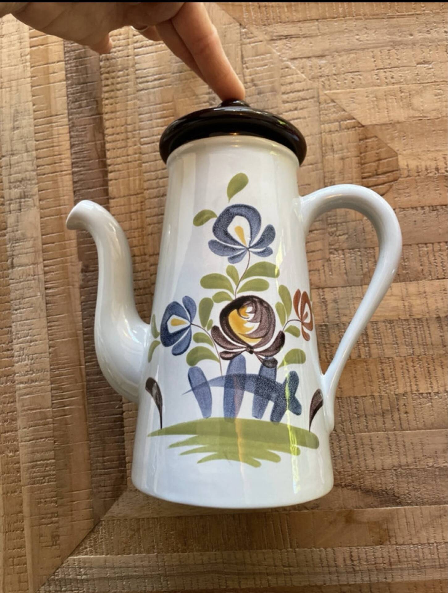 Pouring coffee pot Desvres Gabriel