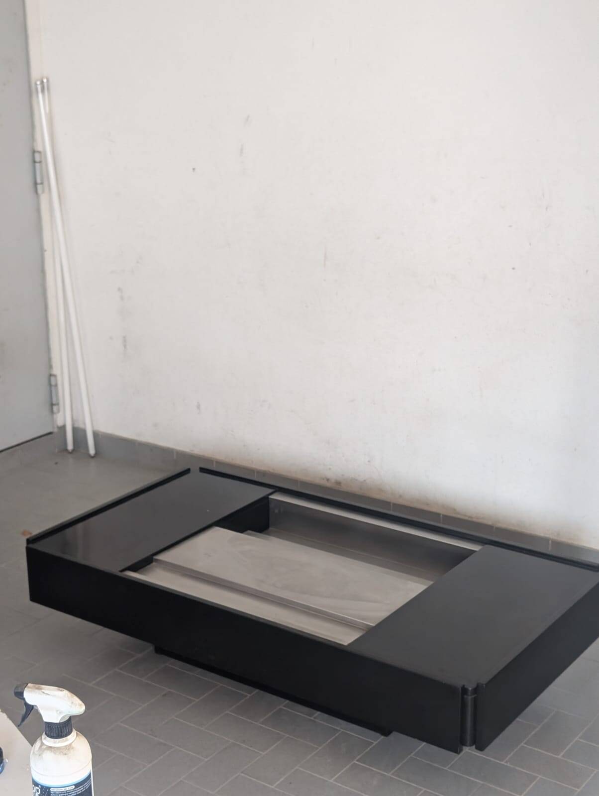 Black Coffee Table  1970s