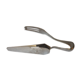 Cake shovel in silver metal