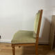 Paire de chaises Louis XVI signées Maurice Hirch – Velours Vert Amande