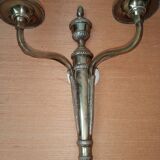 Paire d appliques Louis XVI en bronze