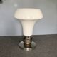 Large Murano glass and chrome lamp