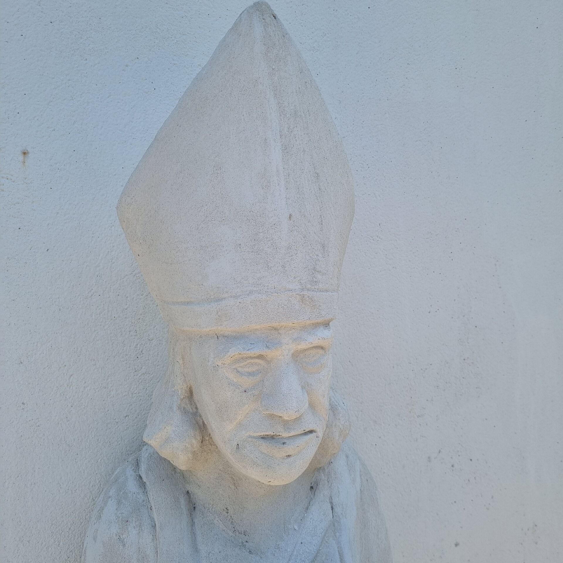 Statue religieuse Évêque de 1m70 de haut