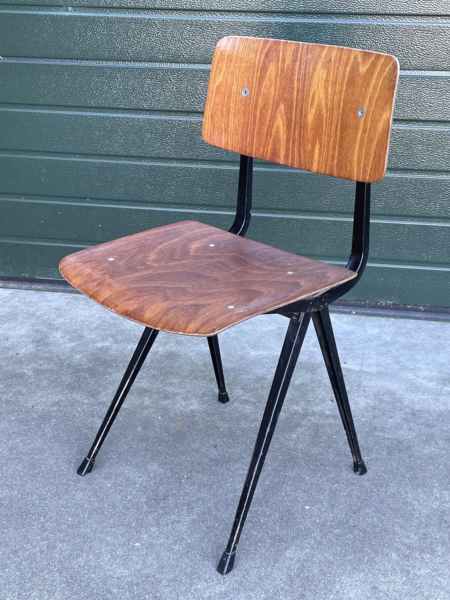 Result Chair by Friso Kramer for Ahrend De Cirkel, 1970 in black