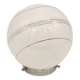 Lamp / pendant / chandelier opaline ball, vintage, art deco