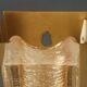 Pair of Vitrika wall lamps in glass and brass