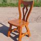 Set 8 vintage Pine dutch dining chairs solid wood 1970s