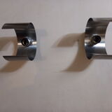 Pair of wall lamps space age 70s