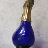 Carafe verre et laiton