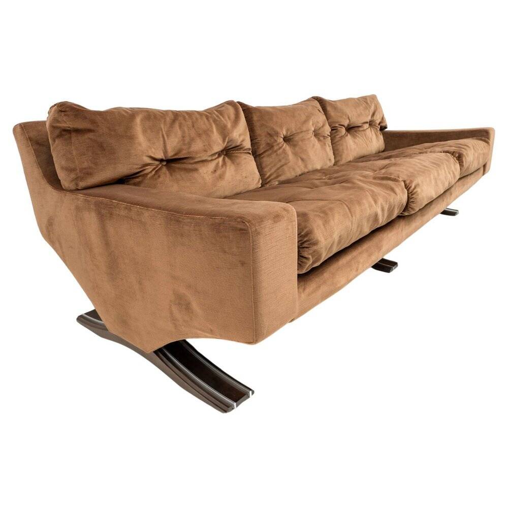 Vintage Three-Seater Sofa by Franz Sartori for Flexform, 1965