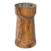 Vase en bois d'olivier