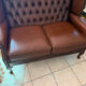 Chesterfield 2-seater Queen Anne sofa