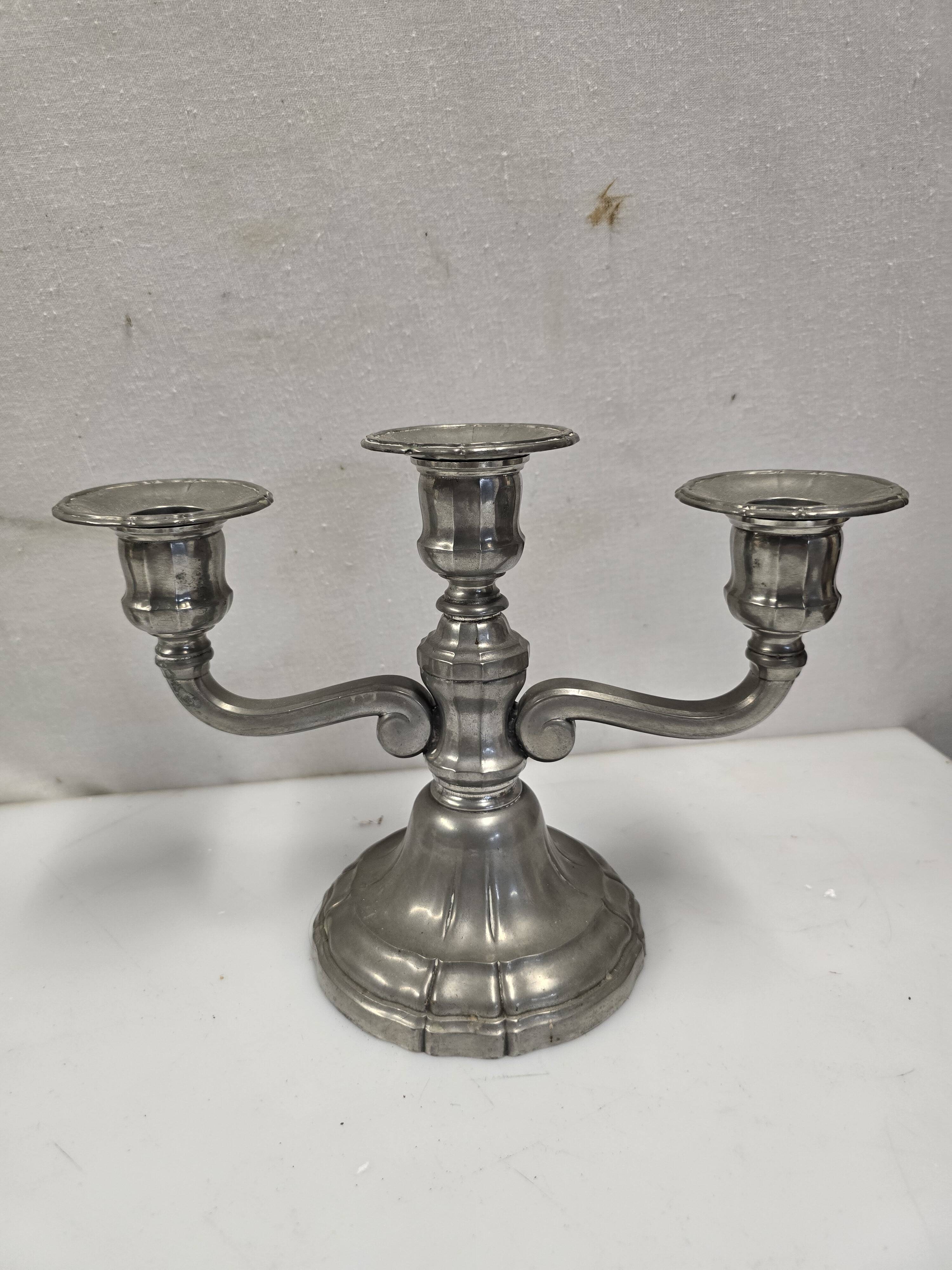 Pair of mid-20th century candlesticks