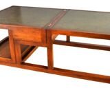 Library staircase bench table