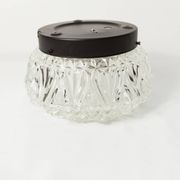 1960s floral round ceiling light