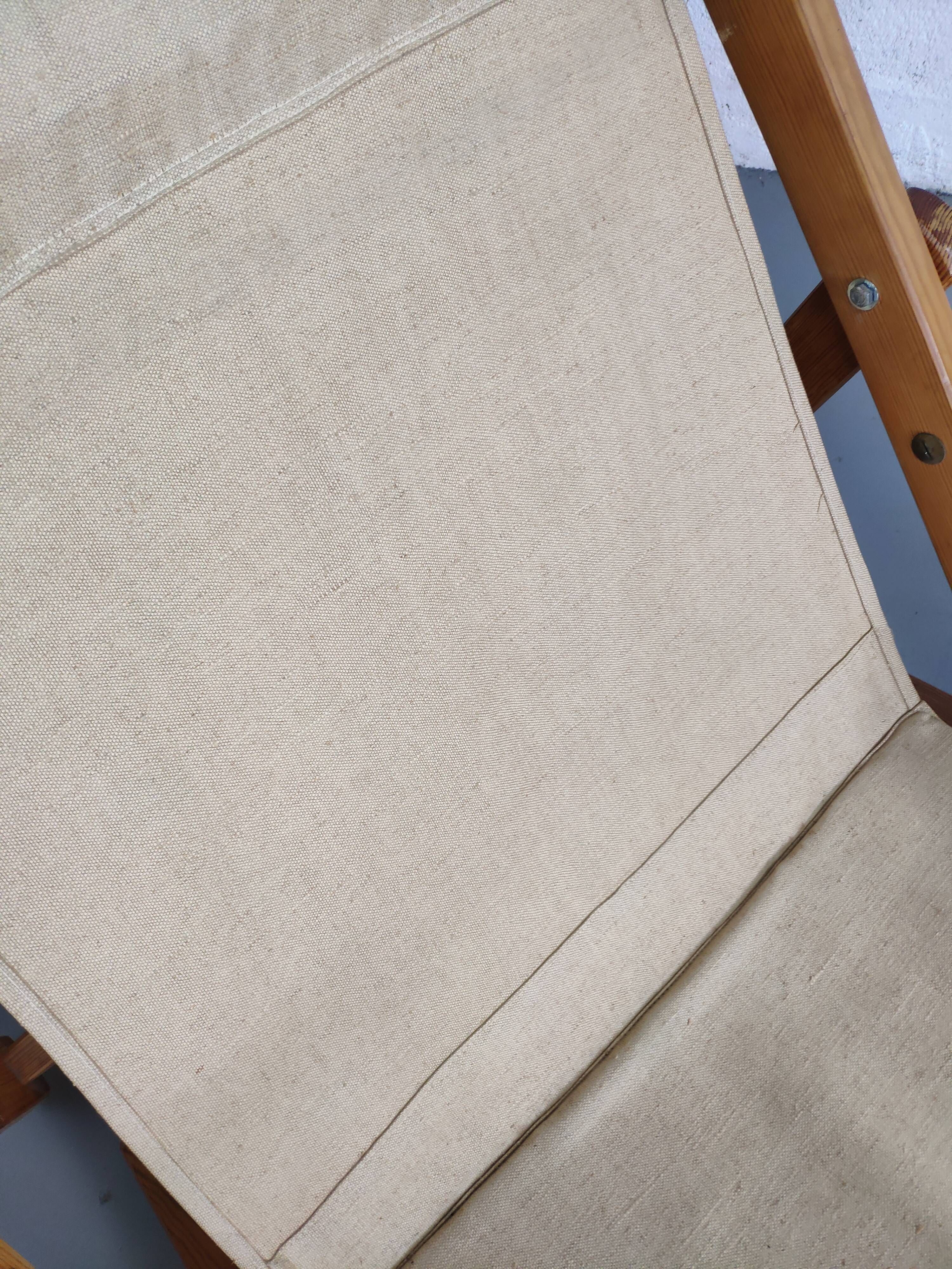 Pair of armchairs sun loungers Kon-Tiki Ikea 1970 Gillis Lundgren