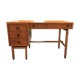 Bureau moderniste MDK en teck Belgique années 60