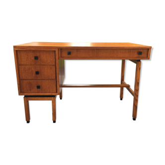 Bureau moderniste MDK en teck Belgique années 60