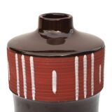 Ceramic vase, Keralit Litomyšl, Czechoslovakia, 1960s.