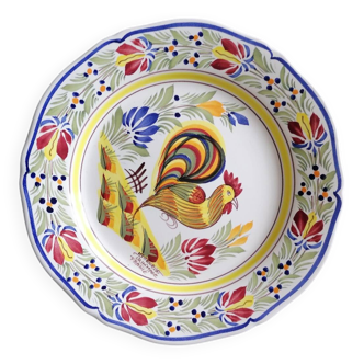 "HB Henriot" Quimper plate.