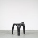 2000s Black “Casalino” stool by Alexander Begge for Casala, Germany