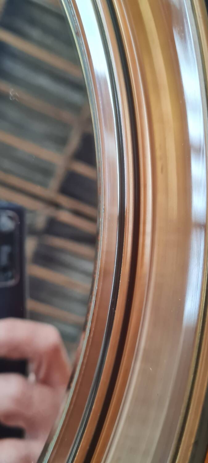 Vintage bathroom mirror number 1813 by Gilac