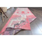 Tapis de couloir vintage turc fait main