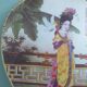 Japanese fabric fan