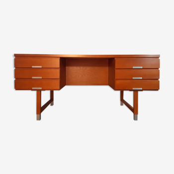 Oak desk, Kaï Kristiansen design by FDB 1960