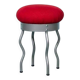 Vintage 90s Ikea zigzag space age stool