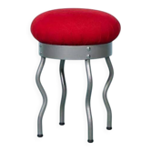 Vintage 90s Ikea zigzag space age stool