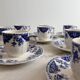 Set of 10 coffee/espresso cups - Gien - Ironstone