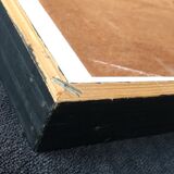 Oil on wood paper "Brioche and Banana" by "T. YOSAKI 05"