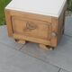 Upcycled bedside table