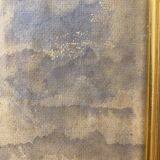 Old painting, landscape of Brittany, signed and dated 1931