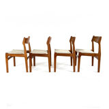 4x vintage Danish chairs