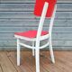 Lot de 4 chaise et une table vintage , années 70