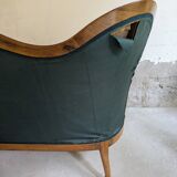 Louis Philippe bench and armchair set